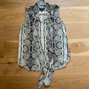 J. Crew sleeveless blouse